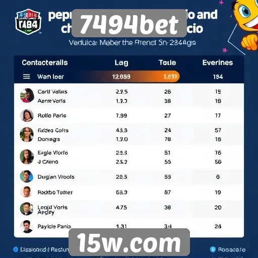 Estatísticas de jogadores ativos no 7494bet